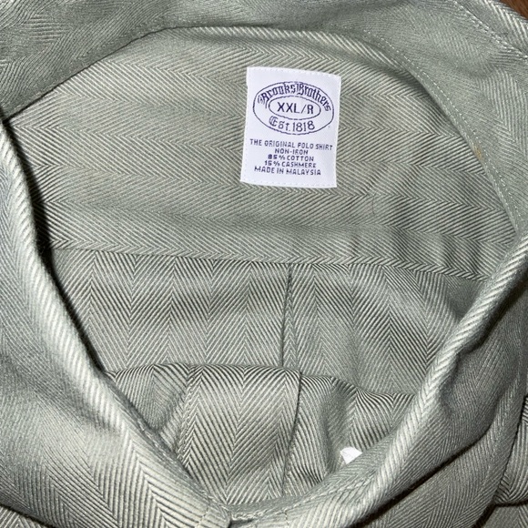Brooks Brothers The Original Polo Shirt Fit All Cotton Size XXL /R NON-IRON - Picture 4 of 10